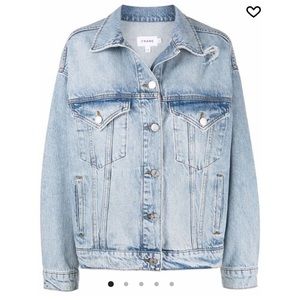 oversized FRAME denim jacket